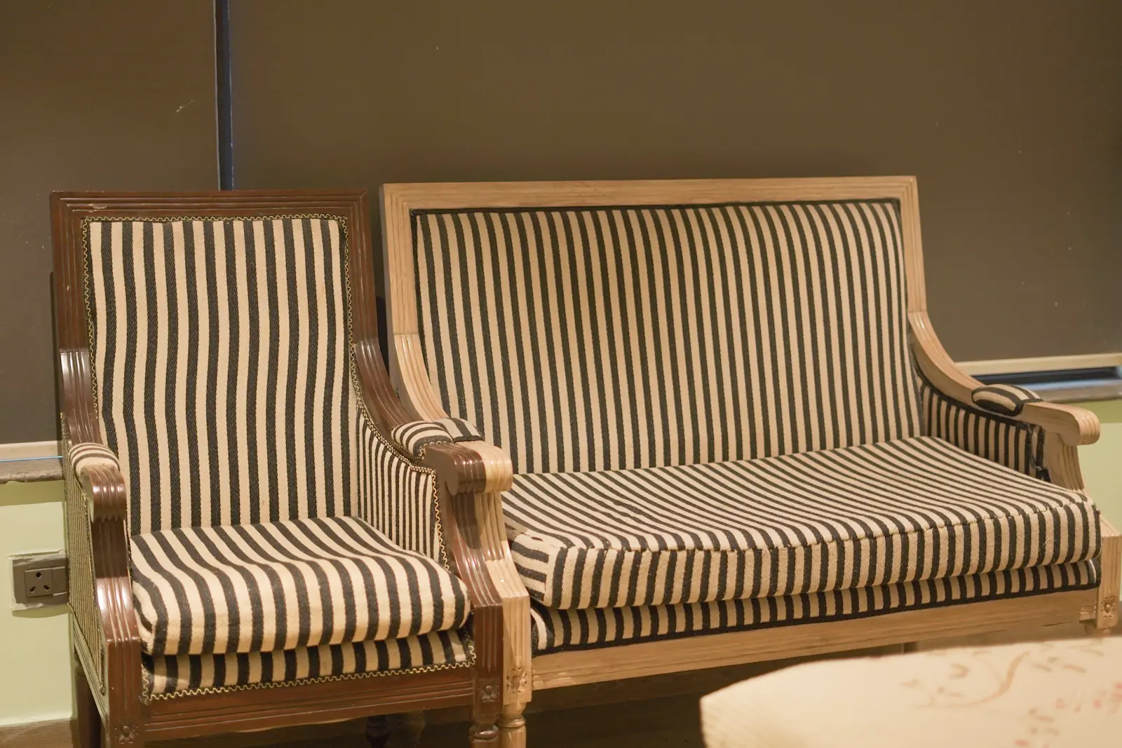 Lounge seating at Amara Hotel South Delhi